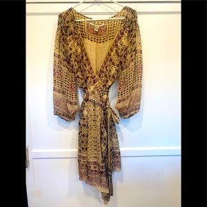 DVF Boho Silk Wrap Dress